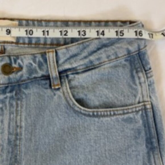 Sezane L'iconique Droit Trousers Bleach - Size 10 (French size 42) - Picture 10 of 11